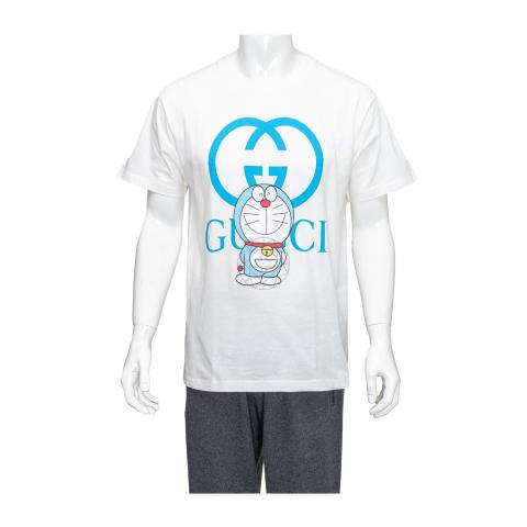 gucci doraemon t shirt black