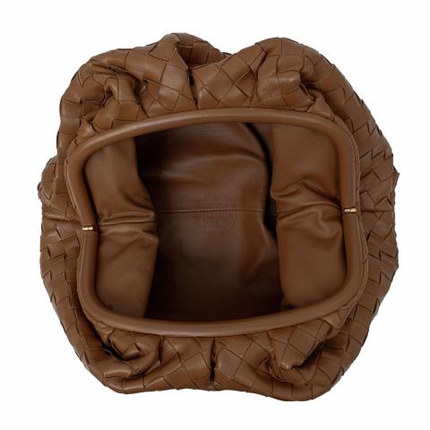 brown bottega pouch