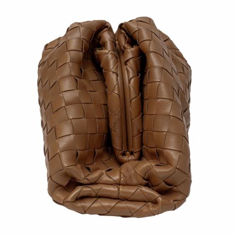 brown bottega pouch