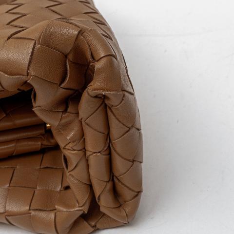 brown bottega pouch