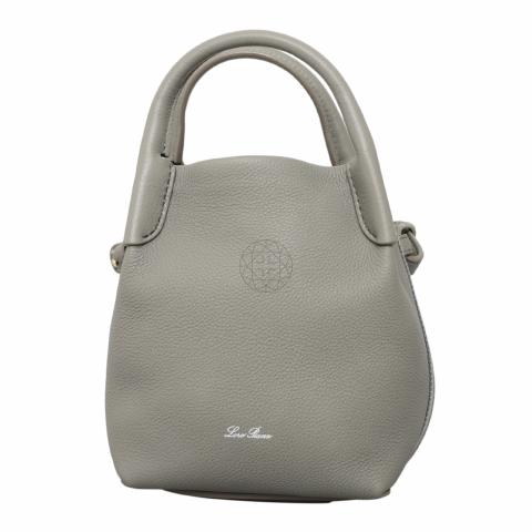Sell Loro Piana Micro Bale Bag - Grey | HuntStreet.sg