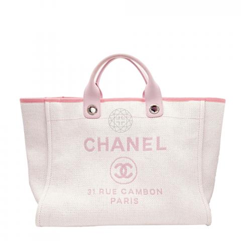 chanel deauville large tote