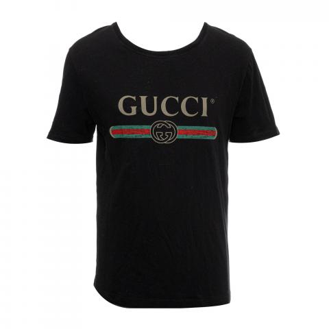 All black gucci t shirt Clearance